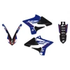 BLACKBIRD КОМПЛЕКТ НАЛІПОК (OKLEIN) + ПОКРИВКА\/ПОКРИВКА NA СИДІННЯ YAMAHA YZ 125\/250 '15-'21 DREAM 4 КОЛІР СИНІЙ\/ЧОРНИЙ - зображення 2