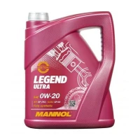 MANNOL НОВИЙ ТОВАР 07/2023 МАСТИЛО SILNIKOWY АВТО 0W20 LEGEND ULTRA SN ПЛЮС RC 5 LITROW (7918)