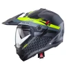 CABERG ШОЛОМ SZCZEKOWY FLIP-UP ENDURO МОДЕЛЬ TOURMAX X SARABE КОЛІР СІРИЙ MAT\/CZARNY\/ZOLTY FLUO РОЗМІР L - зображення 3
