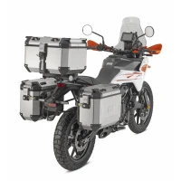 KAPPA 2026/06 СТЕЛАЖ KUFROW БОКОВИХ MONOKEY CAM SIDE KTM 390 ADVENTURE X / R '25-'26 - ПІД KUFRY KFR K'FORCE І KVG K'VOYAGER АЛЮМІНІЙ