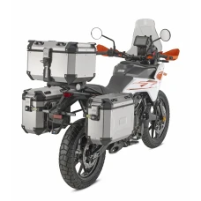 KAPPA 2026/06 СТЕЛАЖ KUFROW БОКОВИХ MONOKEY CAM SIDE KTM 390 ADVENTURE X / R '25-'26 - ПІД KUFRY KFR K'FORCE І KVG K'VOYAGER АЛЮМІНІЙ