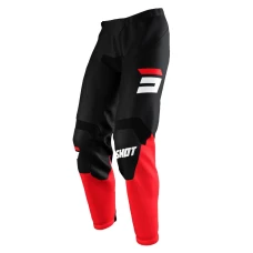 SHOT RACING ШТАНИ MOTO DEVO RAW BURST RED КОЛІР ЧОРНИЙ/ЧЕРВОНИЙ/БІЛИЙ РОЗМІР 28
