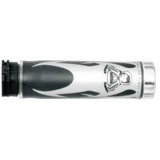 HARRI'S ПРОДАЖА ПЕРЕМИКАЧІ 02601-AG ВОГНЯНІ ХРОМ НАКОНЕЧНИК (130 MM/25 MM) БЕЗ ОТВОРУ КОЛІР СІРИЙ/ЧОРНИЙ