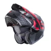 CABERG ШОЛОМ SZCZEKOWY FLIP-UP ENDURO МОДЕЛЬ TOURMAX X SARABE КОЛІР СІРИЙ MAT\/CZARNY\/CZERWONY РОЗМІР L - зображення 2