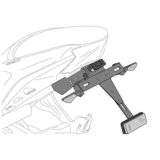 PUIG LICENSE ОПОРНОГО YAMAHA MT-09 21' C/BLACK