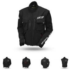 UFO 2023/07 КУРТКА TAIGA ENDURO (ODPINANE REKAWY) КОЛІР ЧОРНИЙ РОЗМІР M - UFO KOLEKCJA 2024