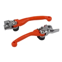 POLISPORT КОМПЛЕКТ РИЧАГ КОМПЛЕКТА СЦЕПЛЕННЯ I ГАЛЬМА KTM SX 125/150 '14-'15; EXC 125/200 '14-'15; HUSQVARNA TC/FC '19-'22 OEM КОЛІР ПОМАРАНЧ