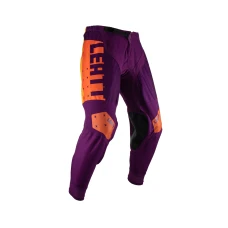 LEATT (НОВИНКА 2023) ШТАНИ MOTO 4.5 PANT INDIGO КОЛІР FIOLETOWY/POMARANCZOWY РОЗМІР L
