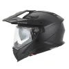 KAPPA 2025\/05 ШОЛОМ KV33 SOLID ENDURO DUAL ВИКЛЮЧЕНИЙ ROAD Z СТІКЛО I БЛЕНДА КОЛІР ЧОРНИЙ MATT РОЗМІР 63 \/ XXL (УПРАВЛІННЯ ECE 22R06) - зображення 2
