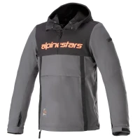 ALPINESTARS HOODIE SHERPA BLACK/GRAY/RED S