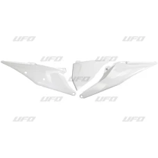 UFO БІК ОБШИВКА + AIRBOX ЧОХОЛ ЛІВА KTM125-525 SX/SXF 19-22 EXC/EXC-F 20-23 БІЛА