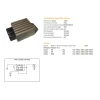 DZE РЕГУЛЯТОР НАПРУГИ SUZUKI DR 350R '90-'99, RMX 250 '89-'98 (32500-14D00) 12V\/8A - зображення 1