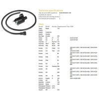 DZE КОТУШКА ЗАПАЛЮВАННЯ HONDA XL600V, XR600R, XR250R, SUZUKI DR350 (OEM:30510-KGA-900)