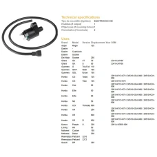 DZE КОТУШКА ЗАПАЛЮВАННЯ HONDA XL600V, XR600R, XR250R, SUZUKI DR350 (OEM:30510-KGA-900)