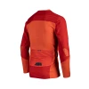 LEATT (НОВИНКА 2024) СОРОЧКА ROWEROWA MTB ALLMTN 4.0 JERSEY GLOW КОЛІР CZERWONY\/POMARANCZOWY РОЗМІР M - зображення 2