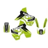 BLACKBIRD КОМПЛЕКТ НАЛІПОК (OKLEIN) KAWASAKI KX 500 '88-'04 DREAM 4 КОЛІР ZIELONY\/CZARNY - зображення 1