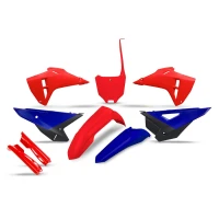 UFO 2026/07 КОМПЛЕКТ ПЛАСТІКОВ HONDA CRF 250 R / RWE '25-'27, CRF 450 R / RWE '25-'26, КОЛІР OEM 2027 (ЧЕРВОНИЙ / СИНІЙ)