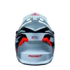 KENNY RACING ШОЛОМ CROSS\/ENDURO TRACK GRAPHIC SPEED BLACK RED КОЛІР BIALY\/CZARNY\/CZEROWNY РОЗМІР L - зображення 4