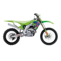 BLACKBIRD КОМПЛЕКТ НАЛІПОК (OKLEIN) KAWASAKI KXF 250 '21-'23,KXF 450 '19-'23 RETRO