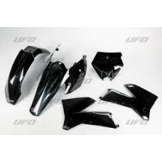 UFO КОМПЛЕКТ ПЛАСТІКОВ KTM SX '05-'06, EXC '05-'07 КОЛІР ЧОРНИЙ (KT503E001)