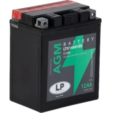 АКУМУЛЯТОР МОТОЦИКЛЕТНИЙ LANDPORT YTX14AH-BS