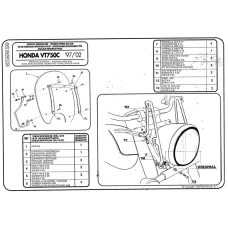 KAPPA КРІПЛЕННЯ СКЛА HONDA - WYCOFANY Z OFERTY