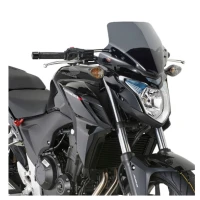 KAPPA 2025/05 СТІКЛО HONDA CB 500 F '13-'15 (WYS. 28,5 X SZER. 36 CM)  ЗАТЕМНЕНЕ Z КРІПЛЕННЯМИ