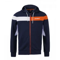 KENNY RACING BLUZA Z KAPTUREM МОДЕЛЬ RACING КОЛІР NIEBIESKI/POMARANCZOWY/BIALY РОЗМІР S