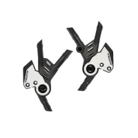 ACERBIS КРИШКИ РАМИ X-GRIP BMW R1200 GS 13-18, R1200 GS ADVENTURE 13-18, R 1250 GS 19-24, R 1250 GS ADVENTURE 19-23  КОЛІР БІЛИЙ / ЧОРНИЙ