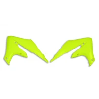 UFO КРИШКИ РАДІАТОРА YAMAHA YZF 250 '19, YZF 450 18-19 КОЛІР ЖОВТИЙ FLUO