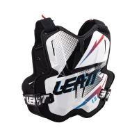 LEATT (НОВИНКА 2024) ЗАХИСТ КЛІТКИ ГРУДНОЇ (BUZER) CHEST ПРОТЕКТОР 1.5 TORQUE BLACK/WHITE КОЛІР CZARNY/BIALY РОЗМІР УНІВЕРСАЛЬНИЙ