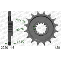 AFAM 2026/04 ШЕСТЕРНЯ ПЕРІД 4101 16 SUZUKI DR 125 '85-'00 (JTF409.16) (LANC. 428)