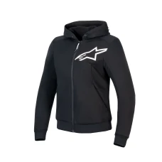ALPINESTARS HOODIE ЖІНКА ХРОМ V2 BLACK/WHITE L