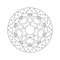 BREMBO SERIE ORO BRAKEDISC ПЛАВАЮЧИЙ