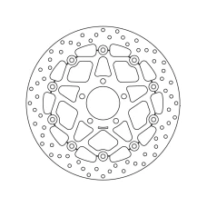 BREMBO SERIE ORO BRAKEDISC ПЛАВАЮЧИЙ