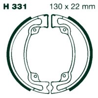 ПРОДУВУ ТОРМОЗНИЙ SHOES H 331 130X22MM КОМПЛЕКТ