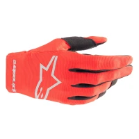 ALPINESTARS РУКАВИЦІ РАДАР MARS ЧЕРВОНА СРІБНИЙ, S