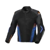 MACNA (НОВИНКА 2023) КУРТКА (MESH) NOVIC MOTORCYCLE JACKET BLACK\/BLUE\/ORANGE КОЛІР CZARNY\/NIEBIESKI РОЗМІР M - зображення 1