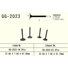 VESRAH КЛАПАН ВПУСКНИЙ YAMAHA YFM 600 GRIZZLY '98-'01, XT600 '87-'03, TT600S/E/R/RE '83-'04 (2 NA ТРАНСПОРТ) (37,0X7,0X97,0 MM) (OEM:1VJ-12111-00) (1 ШТ.) (MADE IN JAPAN)