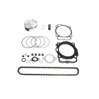 VERTEX 2025/02 КОМПЛЕКТ РЕМОНТУ GORY ДВИГУНА KTM EXC-F 450 (EXCF450) '17-'19, HUSQVARNA FE 450 '17-'19 (STD. + 0.01MM = 94.96MM) (11.8:1) (ПОРШЕНЬ, УЩІЛЬНЕННЯ TOP-END, ЛАНЦЮГ ГРМ)