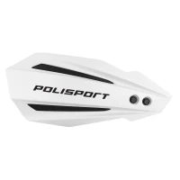 POLISPORT КРИШКИ RAK (РУЧКА) МОДЕЛЬ BULLIT Z UNIWERSALNYM КОМПЛЕКТОМ MONTAZOWYM 22/28 RIEJU MR 250/300 '21-'25 КОЛІР БІЛИЙ