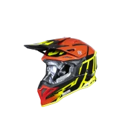 JUST1 ШОЛОМ J-39 POSEIDON FLUO YELLOW/RED/BLACK XL