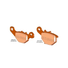 DELTA ДИСКОВІ ТОРМОЗНИЙ КОЛОДКИ, SUZUKI STREET MAGIC