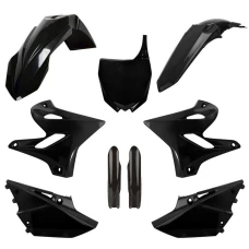 POLISPORT КОМПЛЕКТ ПЛАСТІКОВ (ПОВНИЙ KIT) YAMAHA YZ 125/250 '15-'20 W КОМПЛЕКТІ TABLICA ПЕРІД (8678400002) I КРИШКИ AMORTYZAROROW (8352000002) КОЛІР ЧОРНИЙ