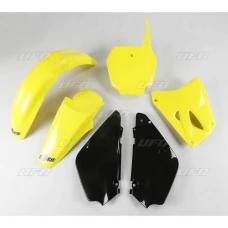 UFO КОМПЛЕКТ ПЛАСТІКОВ SUZUKI RM 85 '00-'21 КОЛІР OEM '17 (ЖОВТИЙ/ЧОРНИЙ) (SU405E999K)