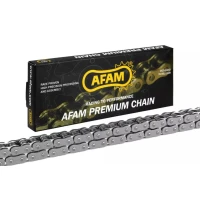 ЛАНЦЮГ ПРИВОДНИЙ AFAM 520 XRR3-G XS-RING 120 ЛАНОК ДО 500CC GOLD