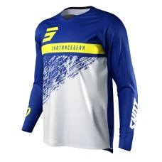 SHOT RACING СОРОЧКА MOTO DEVO ROLL BLUE КОЛІР NIEBIESKI/BIALY/ZOLTY РОЗМІР M