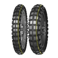 MITAS ШИНА 110/80B19 E-10 59T TL DAKAR (ЖОВТИЙ РЕМІНЬ) ПЕРІД DOT 04/2023 (24443)