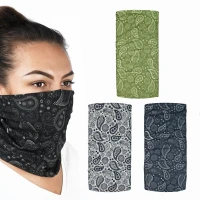 OXFORD БАФФ БАГАТОФУНКЦІОНАЛЬНИЙ WIATROODPORNY COMFY PAISLEY 3 ШТУКИ W OPAKOWANIU КОЛІР SZARY/ZIELONY/CZARNY