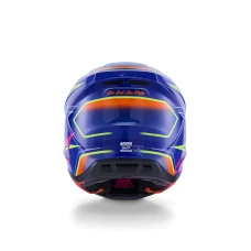 ШОЛОМ SHOT ALPINESTARS S-M7 CAST, КОЛІР ГОЛУБИЙ/РОЖЕВИЙ/НЕОНОВИЙ ЖОВТИЙ, РОЗМІР L